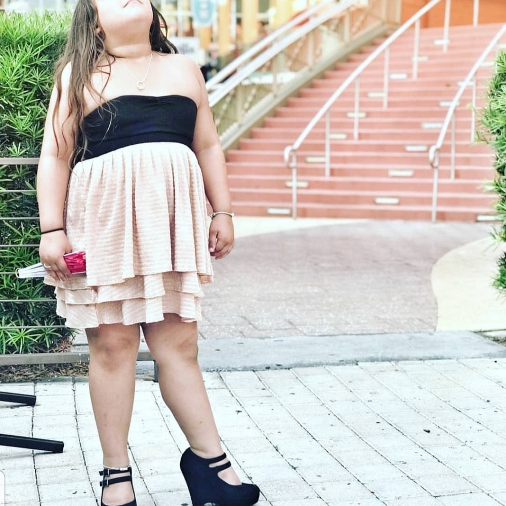 Strapless Mini Dress